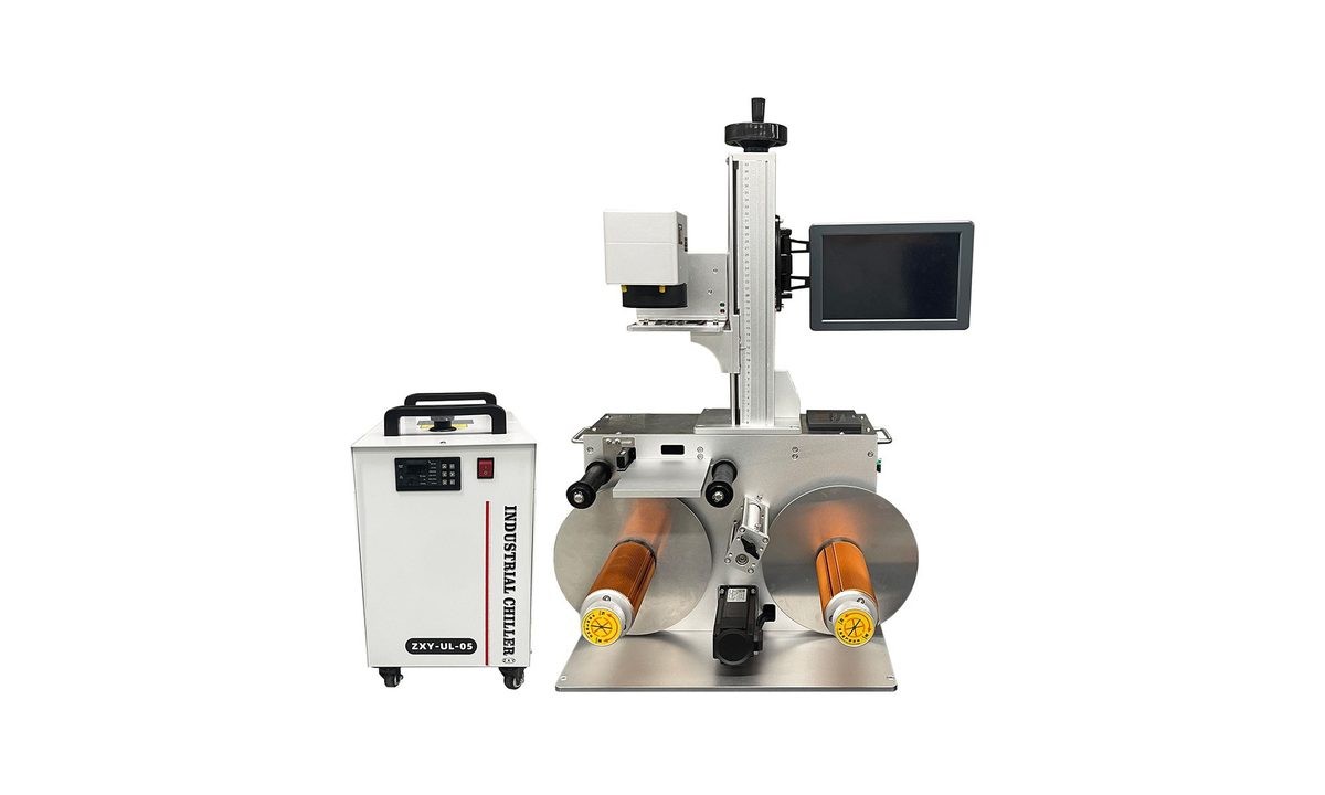Roll-to-Roll Laser Processing System for Labels