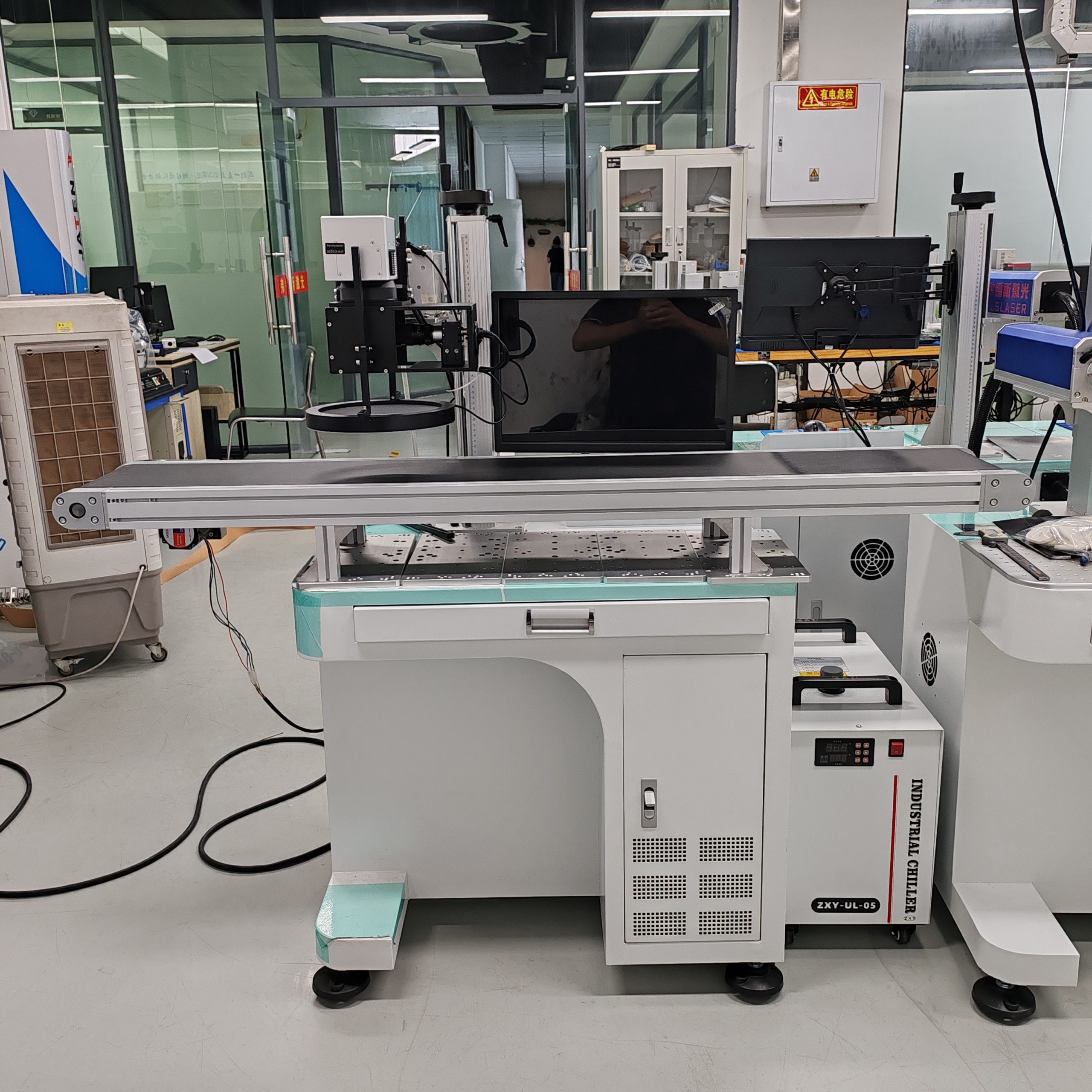 UV vision marking machine structure diagram