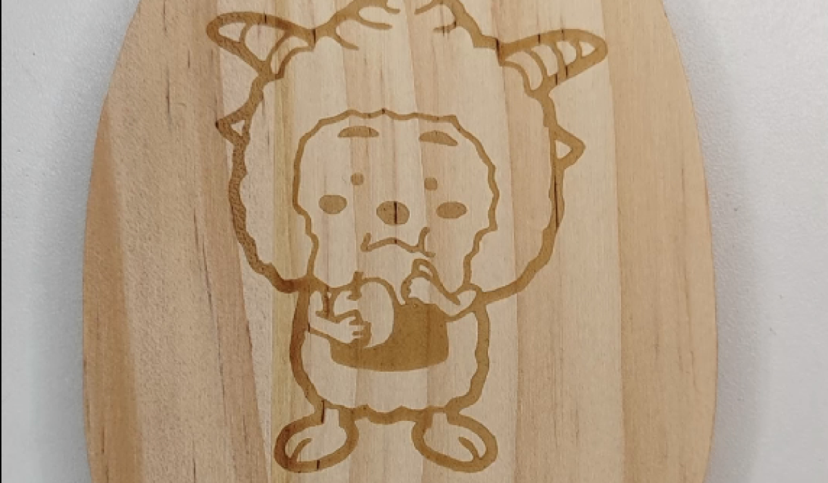 wooden board CO2 marking machine