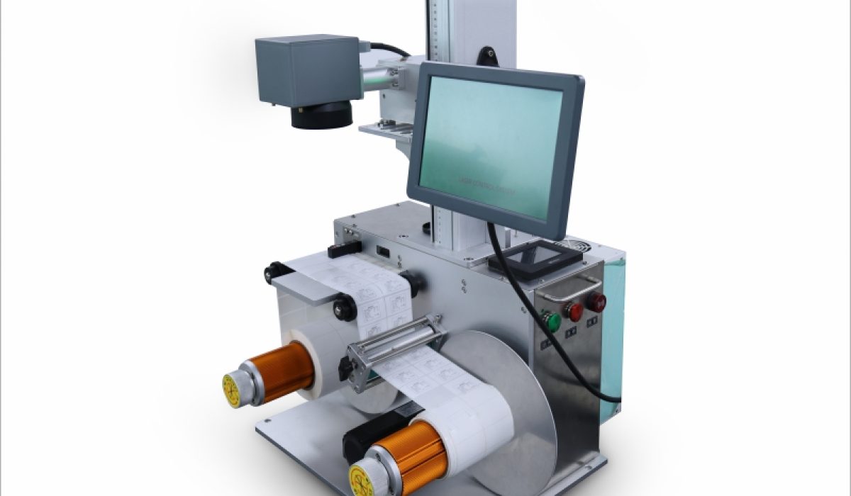 laser label rewinder